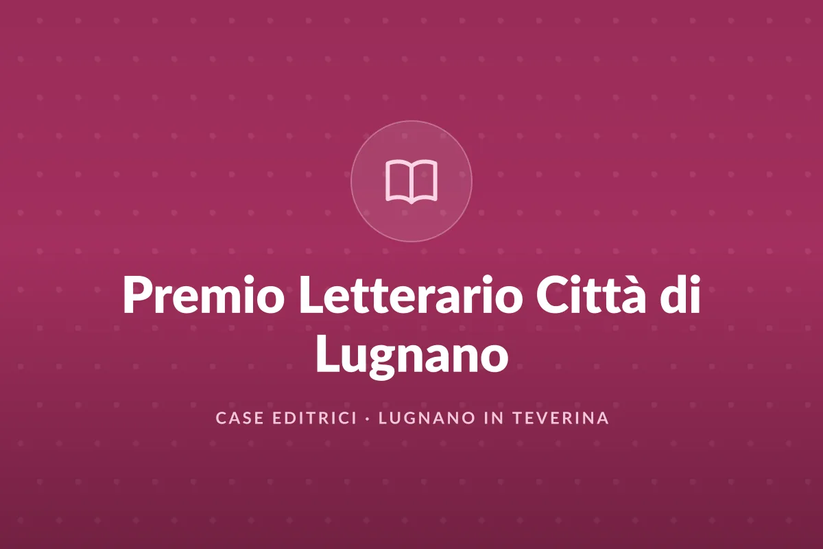 Premio Letterario Città di Lugnano