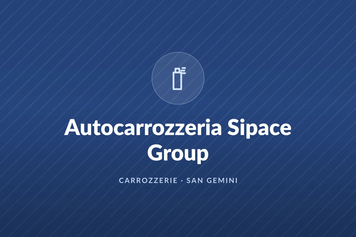 Autocarrozzeria Sipace Group