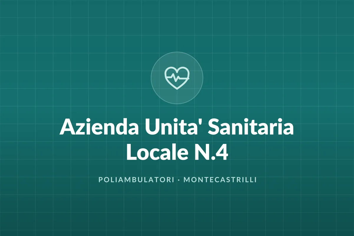 Azienda Unita' Sanitaria Locale N.4