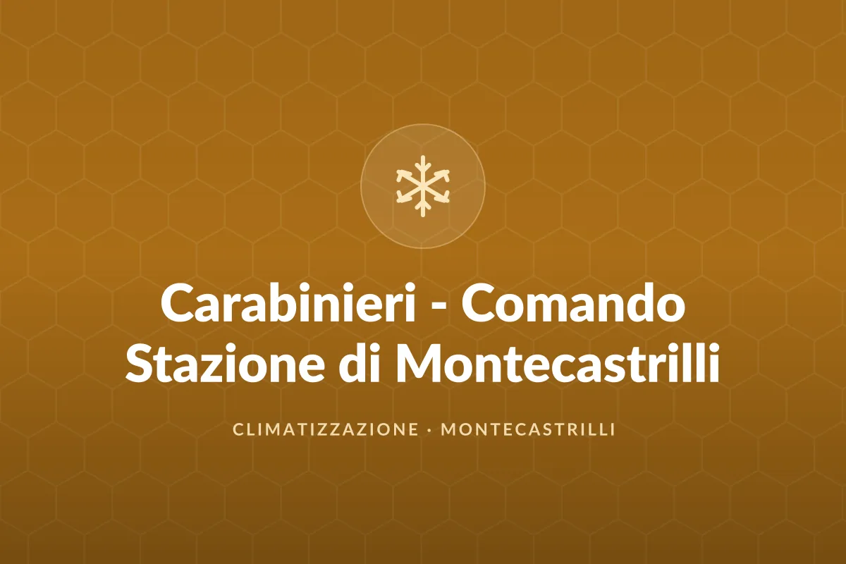 Carabinieri - Comando Stazione di Montecastrilli
