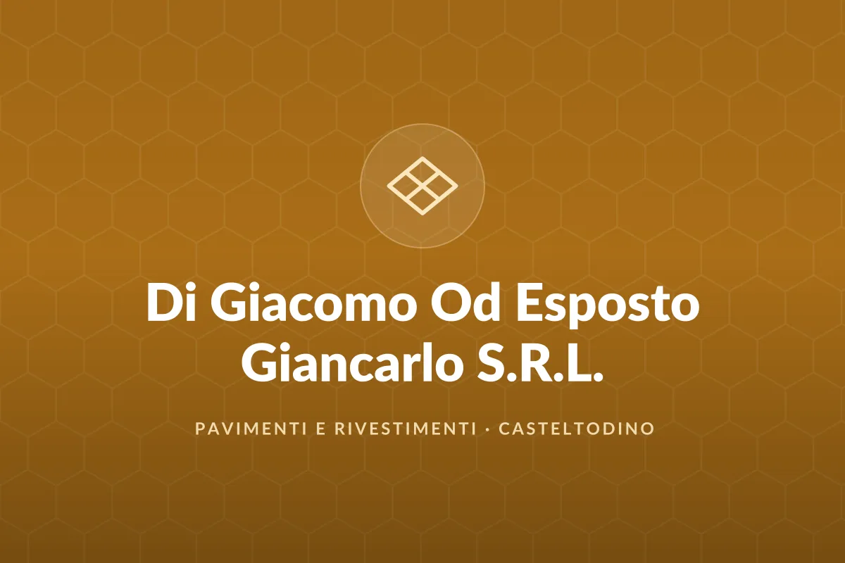 Di Giacomo Od Esposto Giancarlo S.R.L.