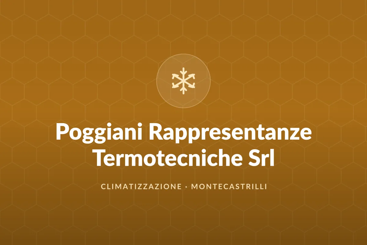 Poggiani Rappresentanze Termotecniche Srl