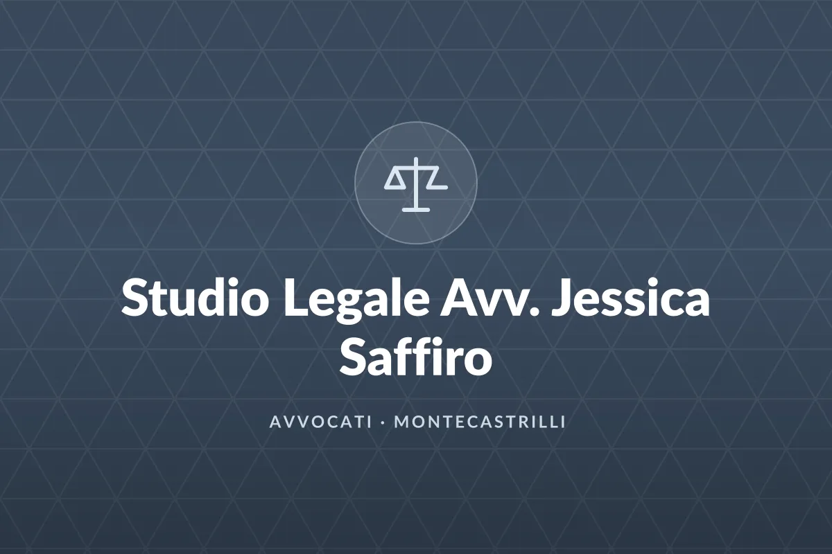 Studio Legale Avv. Jessica Saffiro
