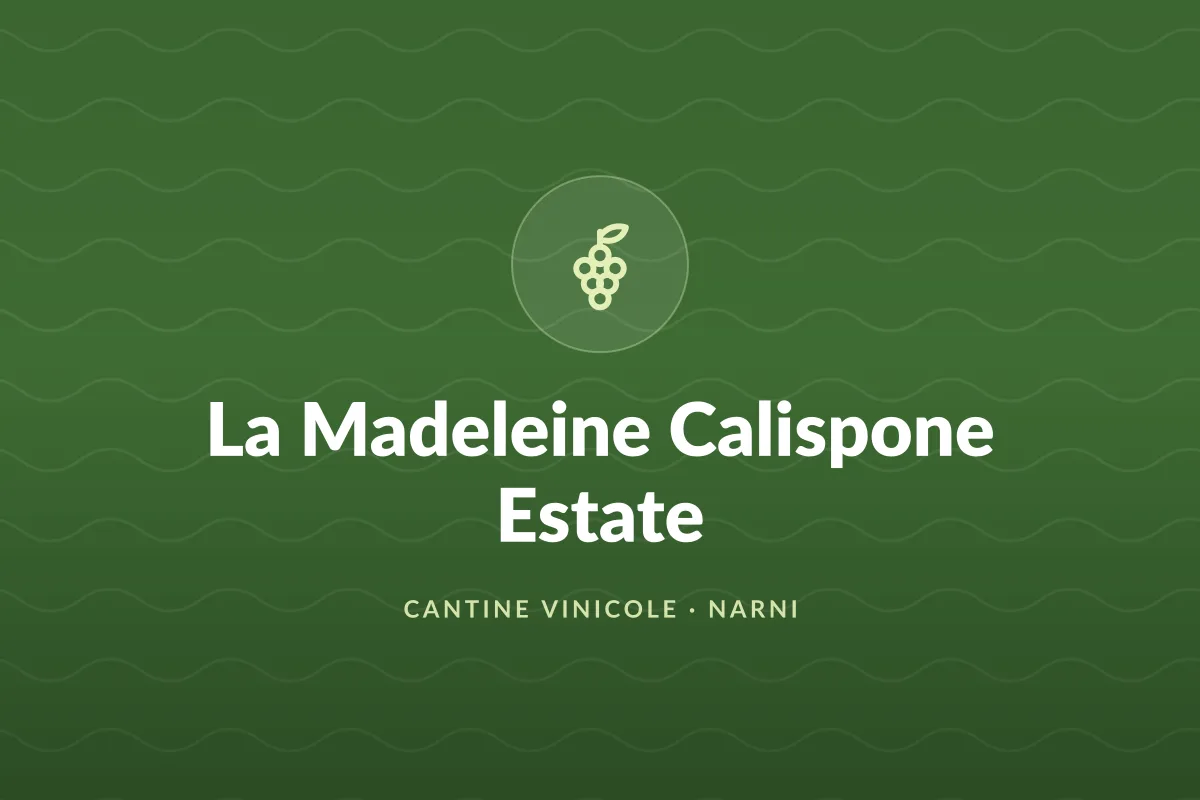 La Madeleine Calispone Estate