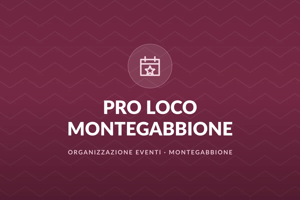 PRO LOCO MONTEGABBIONE