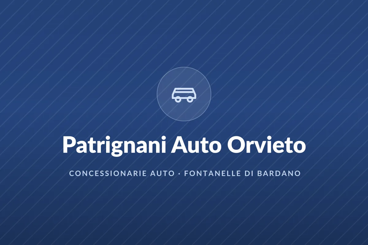 Patrignani Auto Orvieto