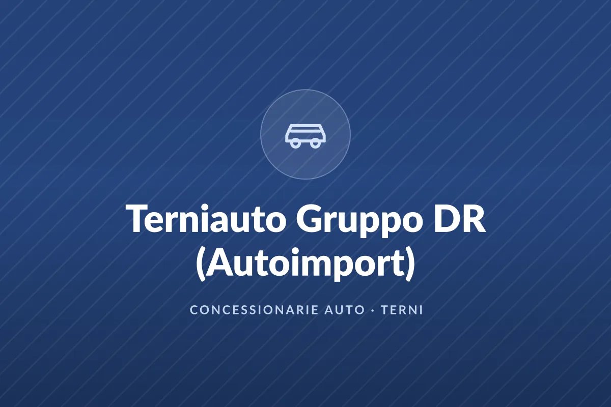 Terniauto Gruppo DR (Autoimport)