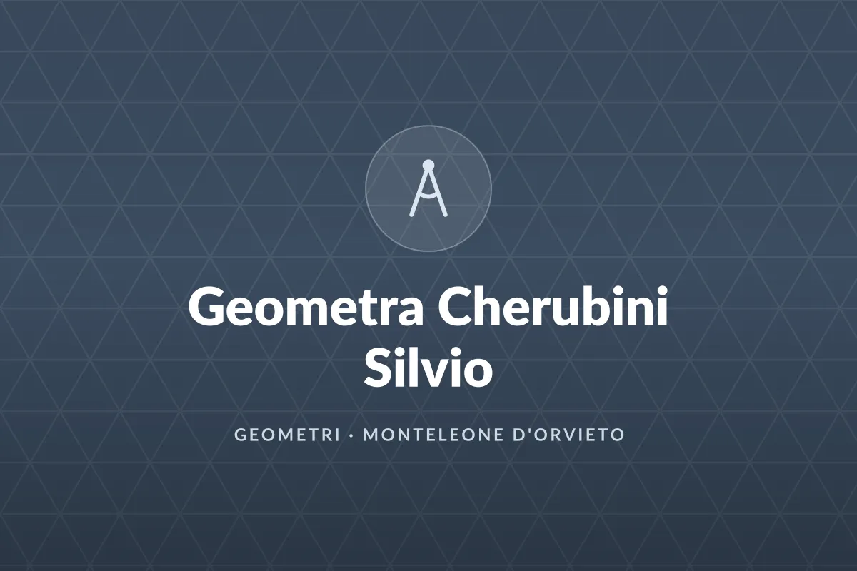 Geometra Cherubini Silvio