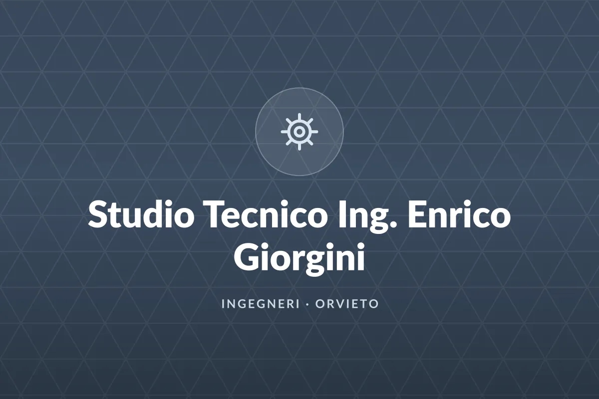 Studio Tecnico Ing. Enrico Giorgini