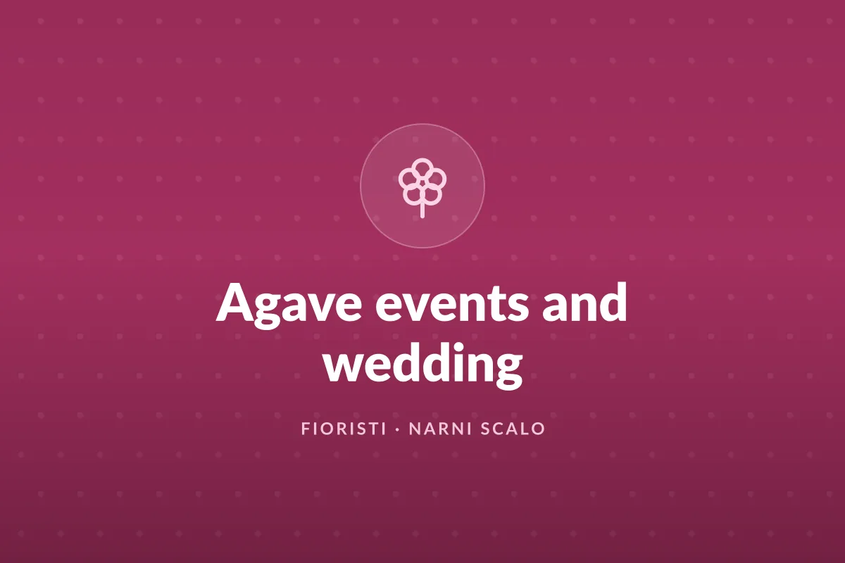 Agave events and wedding