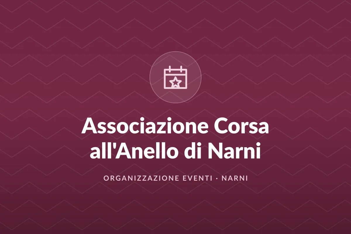 Associazione Corsa all'Anello di Narni