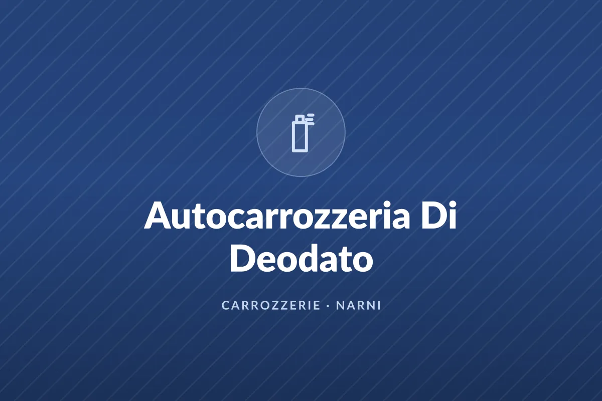 Autocarrozzeria Di Deodato