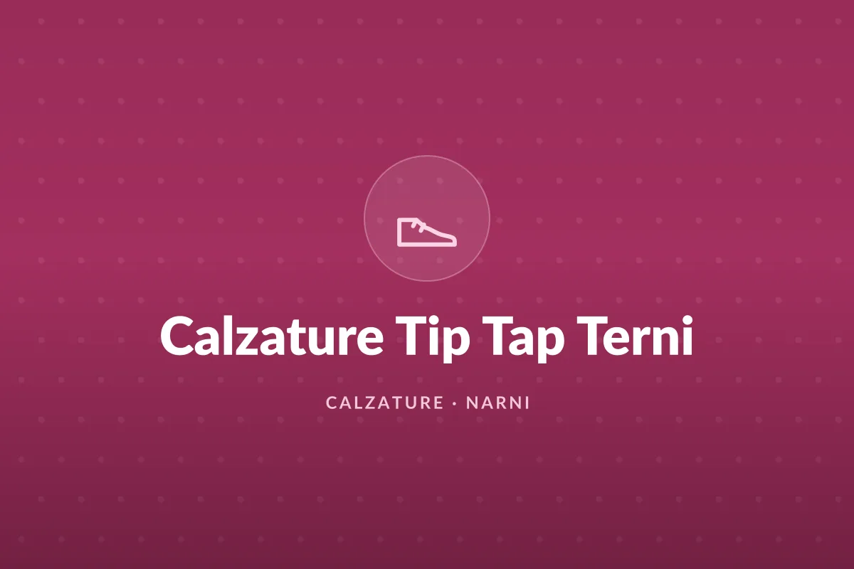 Calzature Tip Tap Terni