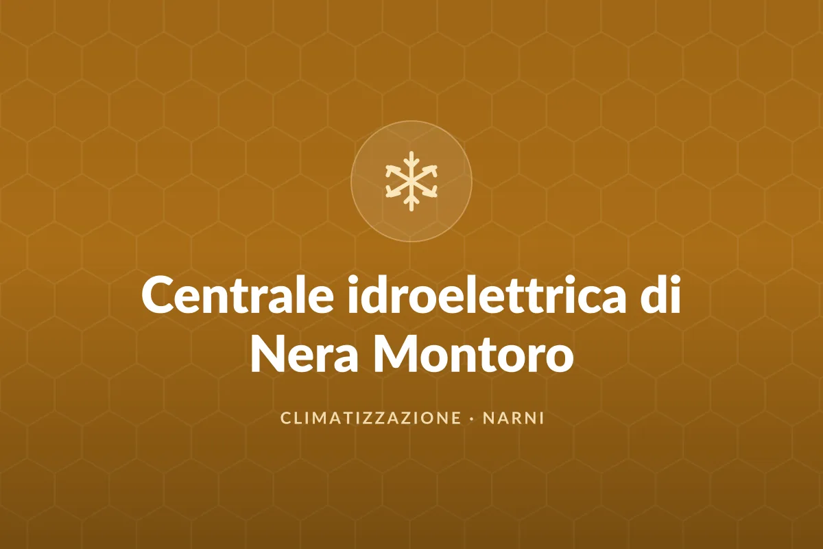 Centrale idroelettrica di Nera Montoro