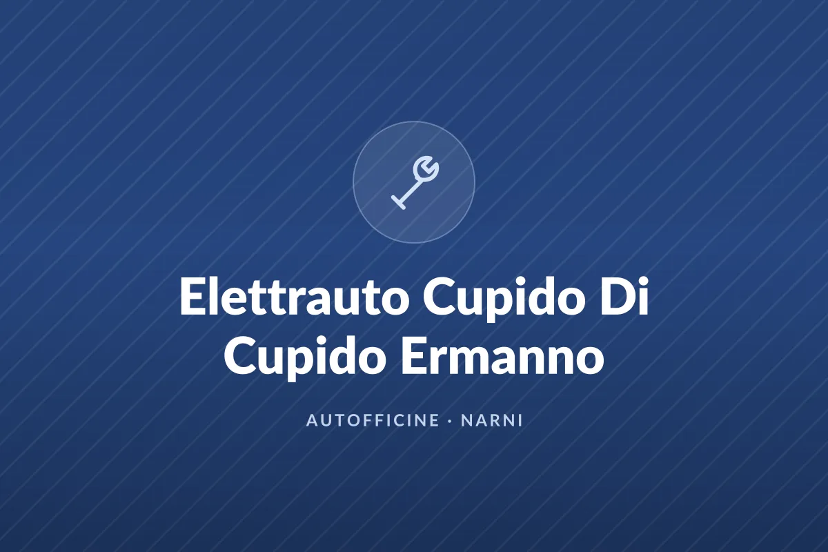 Elettrauto Cupido Di Cupido Ermanno