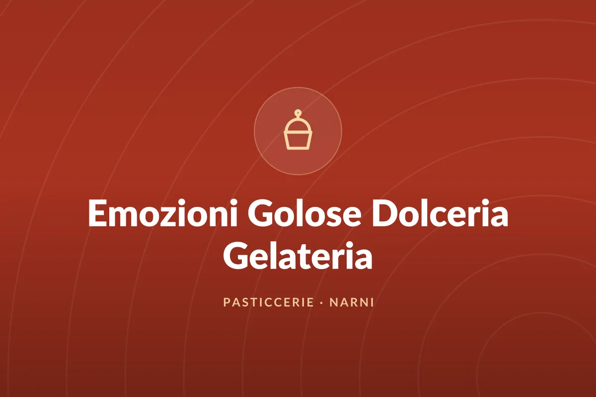 Emozioni Golose Dolceria Gelateria