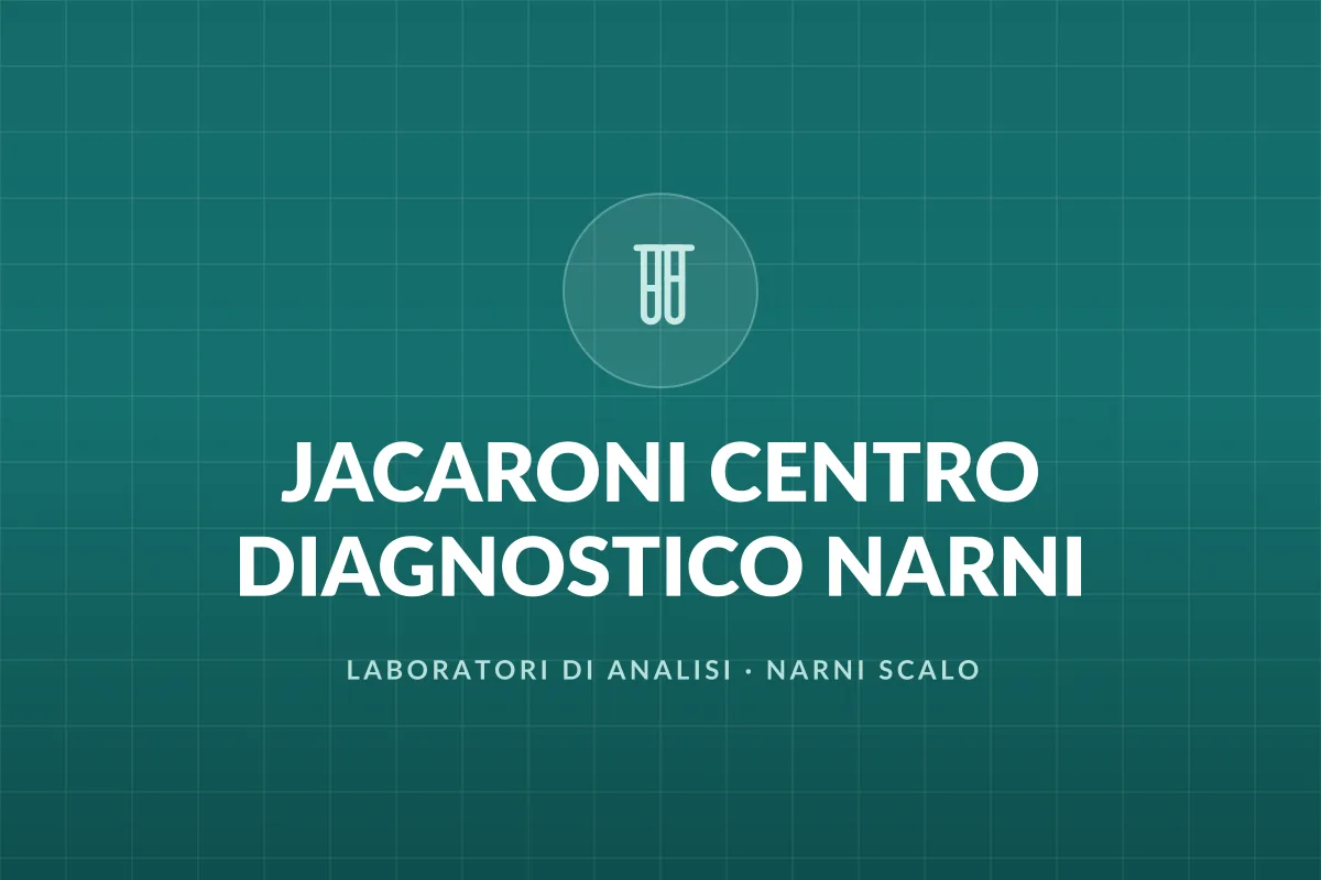 JACARONI CENTRO DIAGNOSTICO NARNI