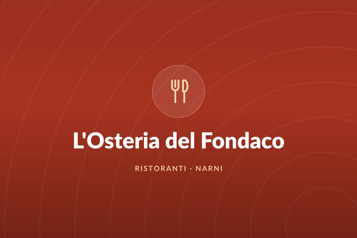 L'Osteria del Fondaco