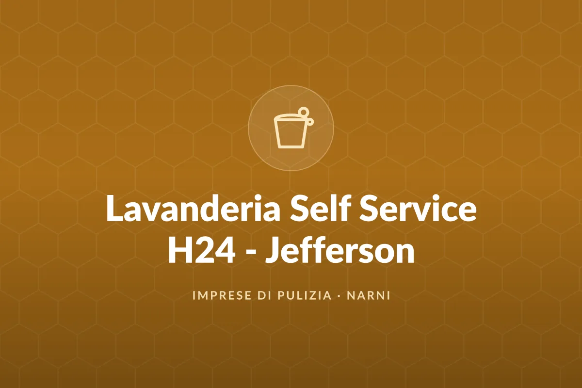 Lavanderia Self Service H24 - Jefferson
