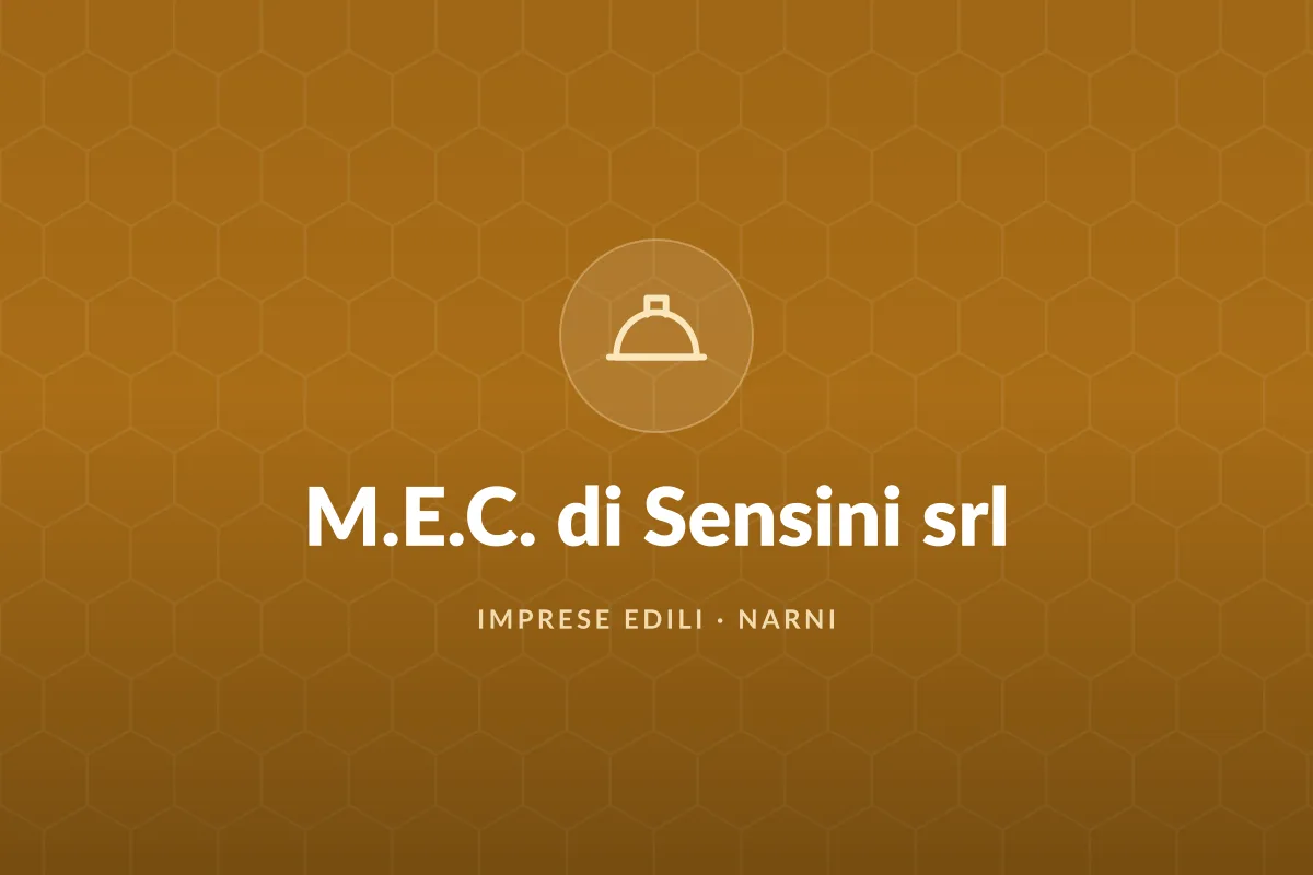 M.E.C. di Sensini srl