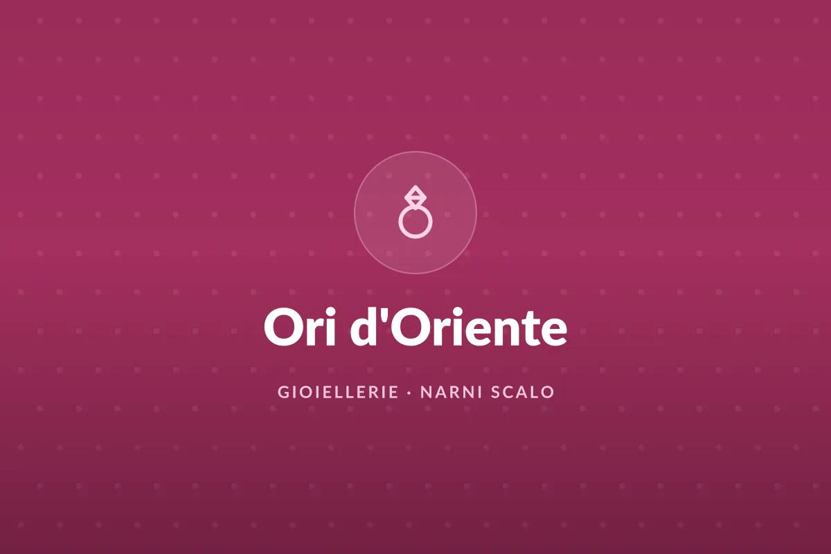 Ori d’Oriente