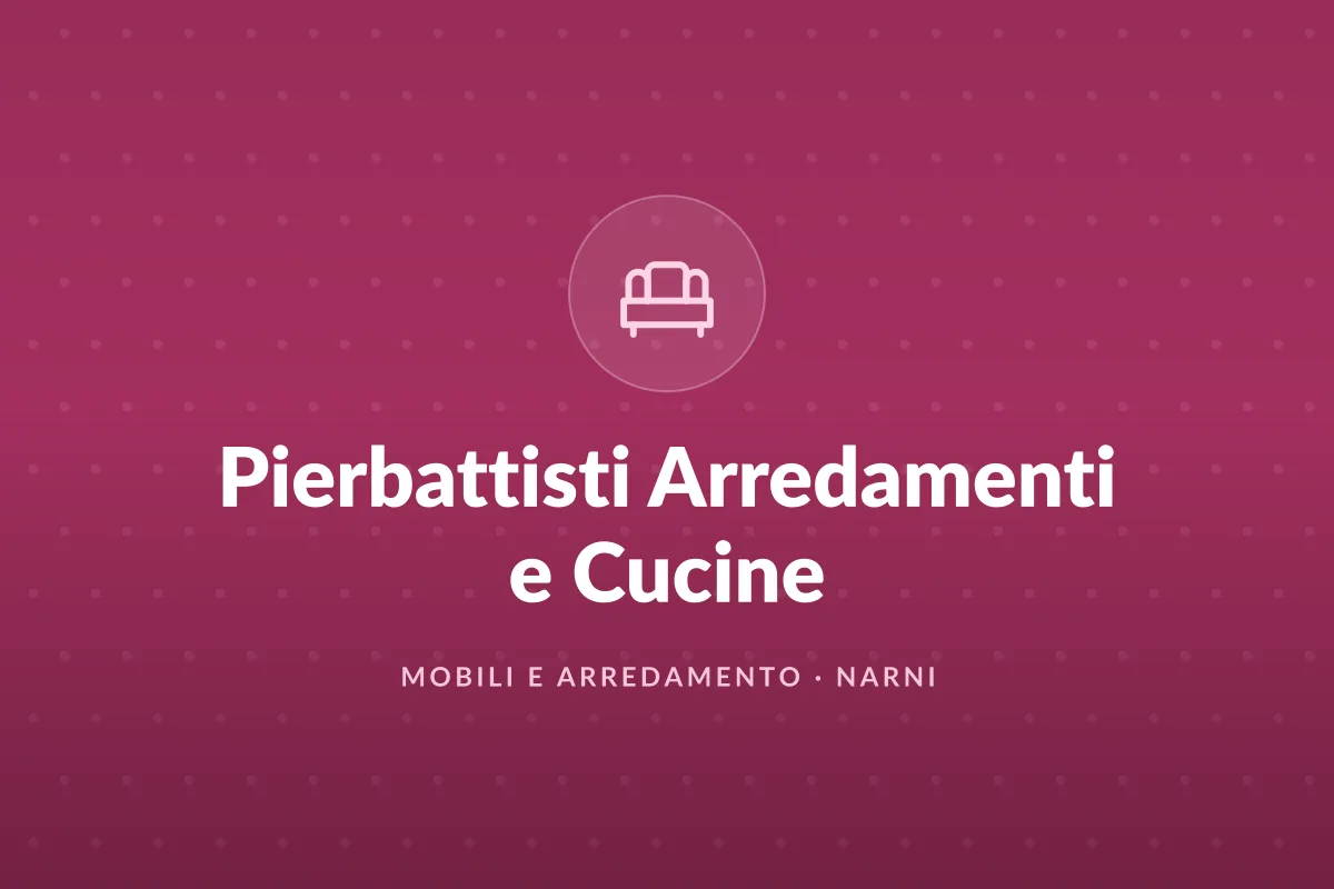 Pierbattisti Arredamenti e Cucine