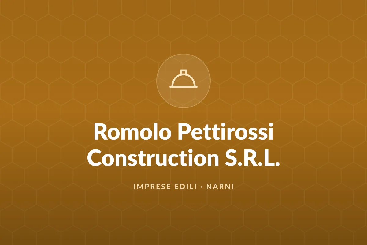 Romolo Pettirossi Construction S.R.L.