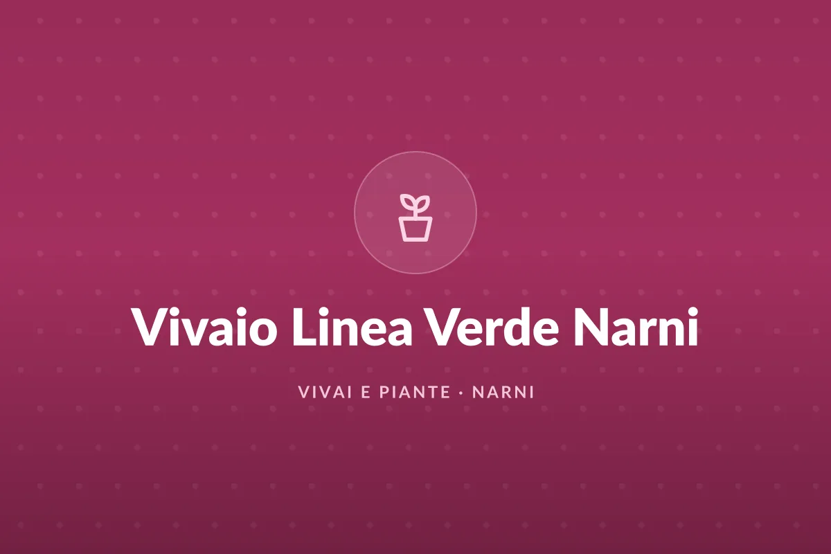 Vivaio Linea Verde Narni
