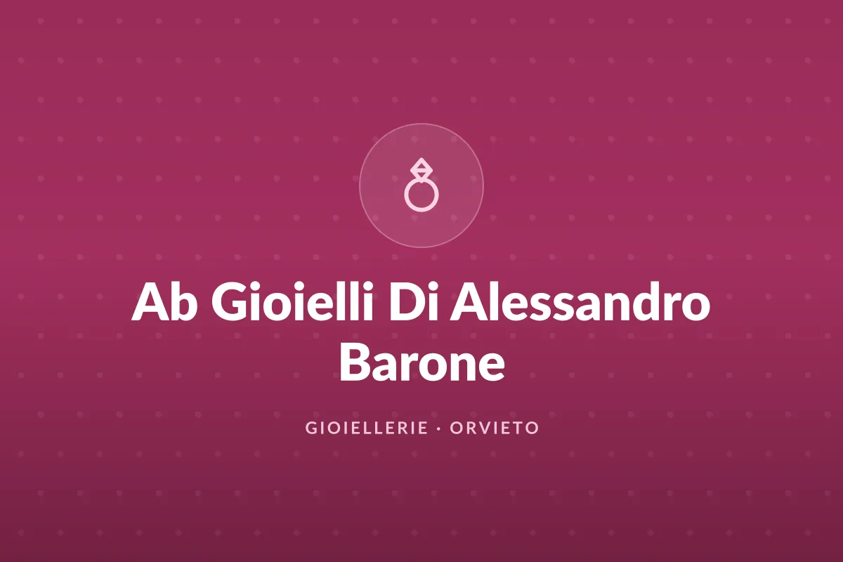 Ab Gioielli Di Alessandro Barone