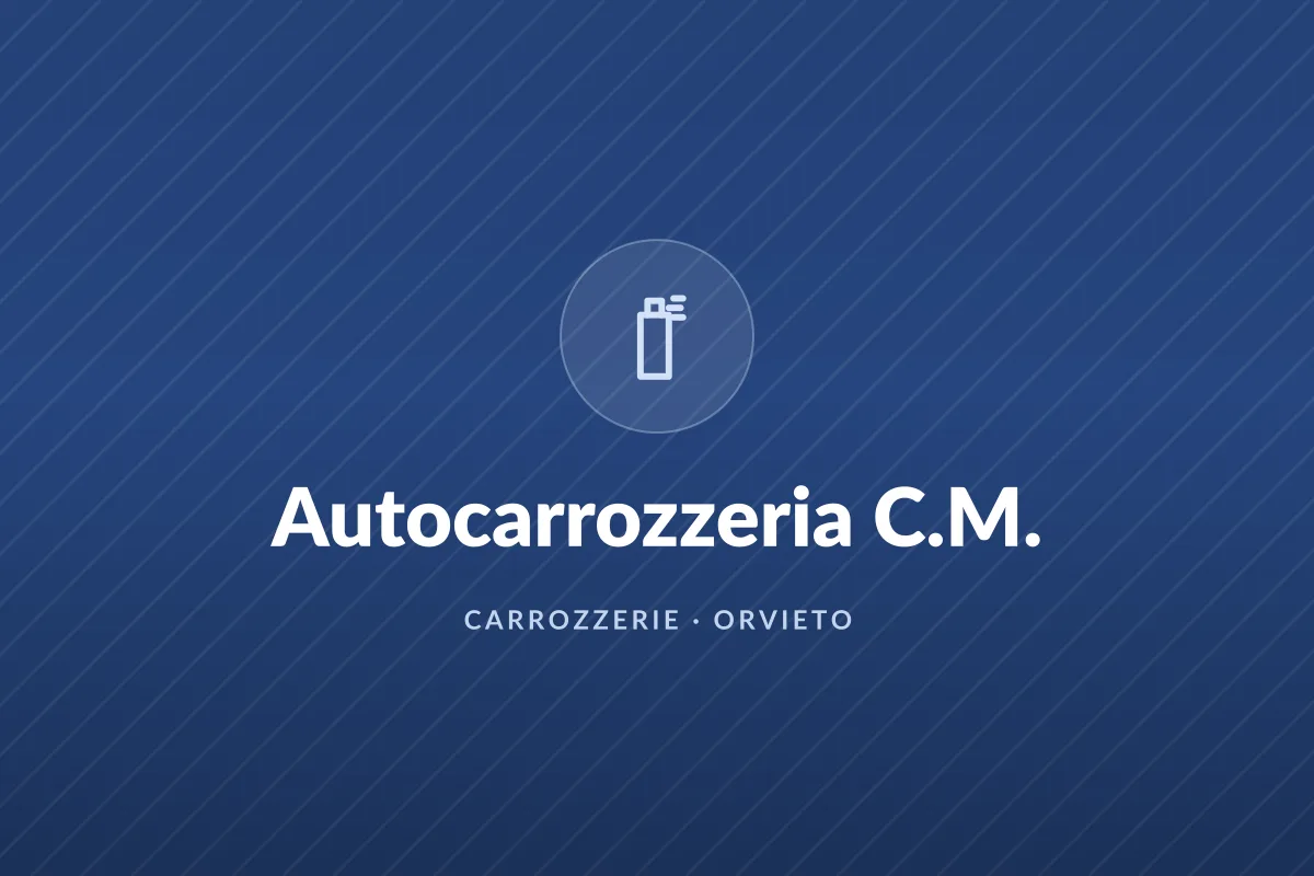 Autocarrozzeria C.M.