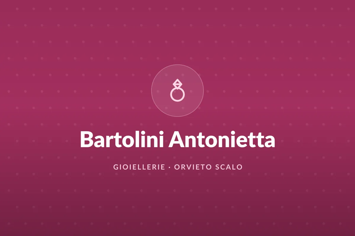 Bartolini Antonietta