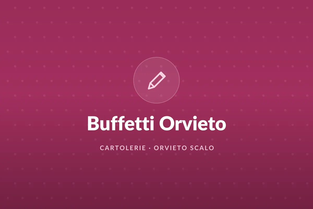 Buffetti Orvieto