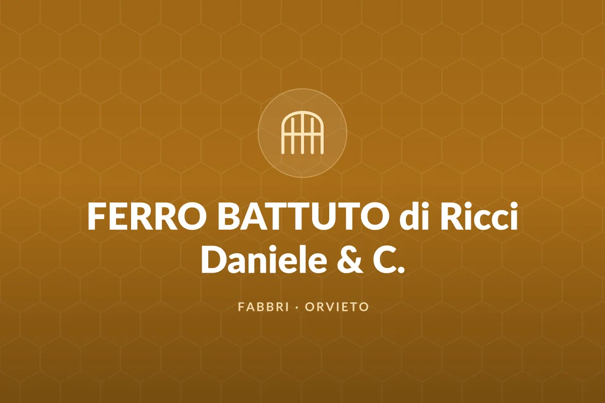 FERRO BATTUTO di Ricci Daniele & C.