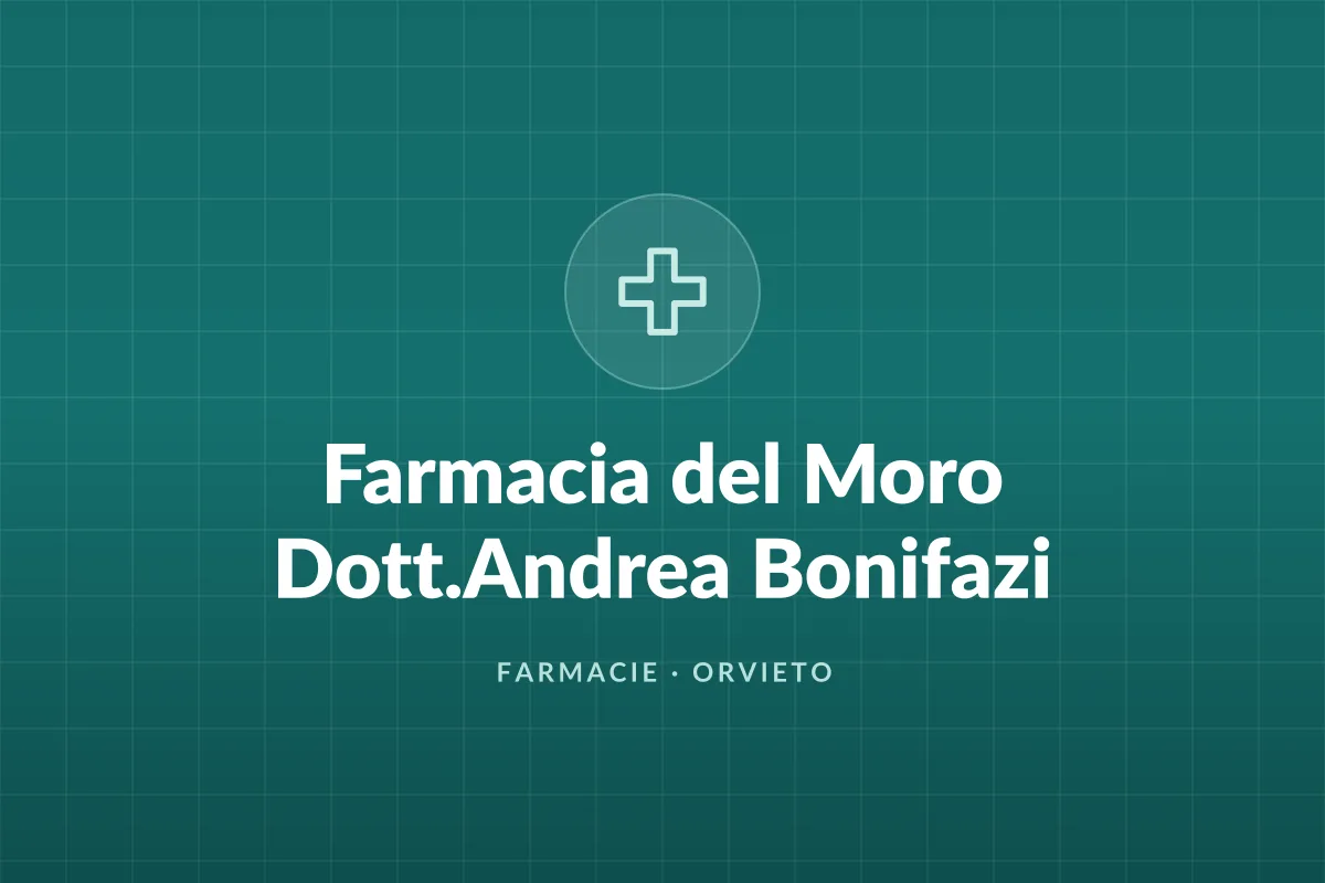Farmacia del Moro Dott.Andrea Bonifazi