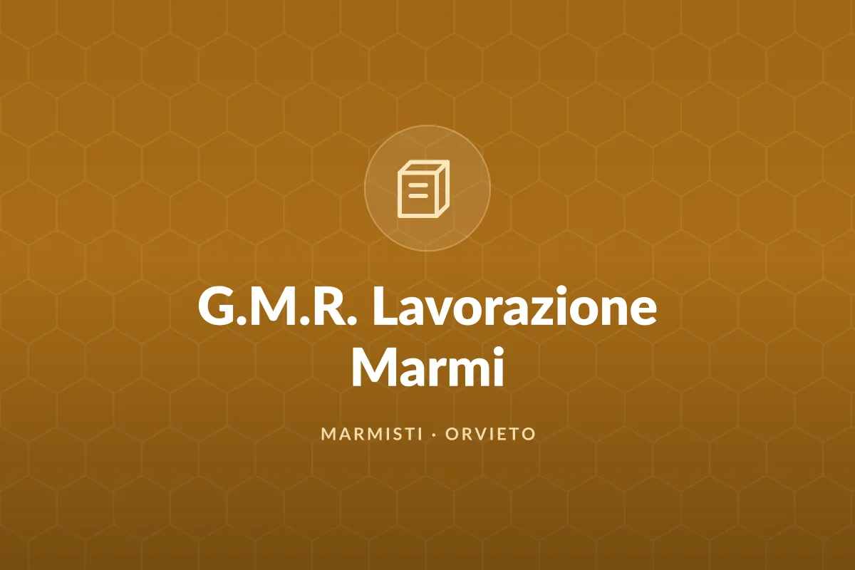 G.M.R. Lavorazione Marmi