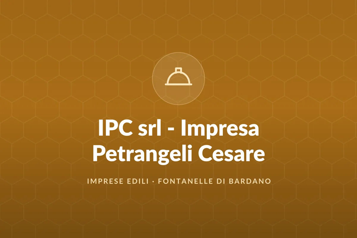 IPC srl - Impresa Petrangeli Cesare