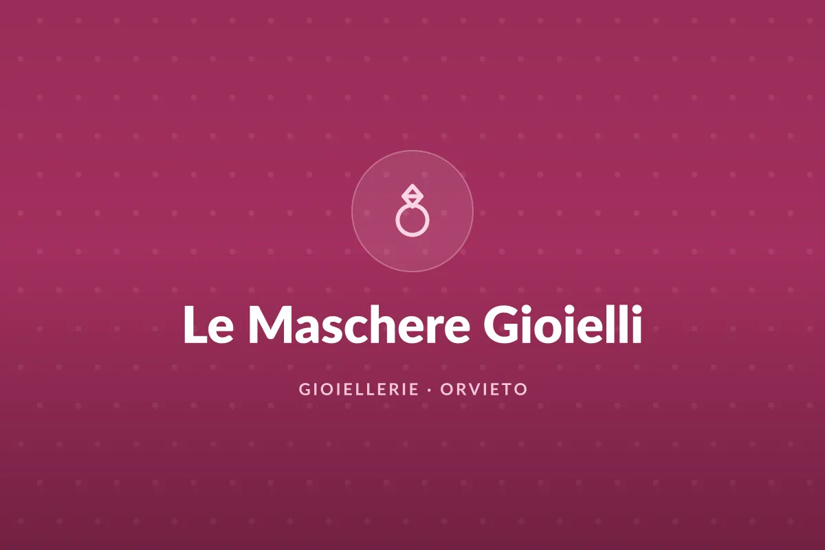 Le Maschere Gioielli