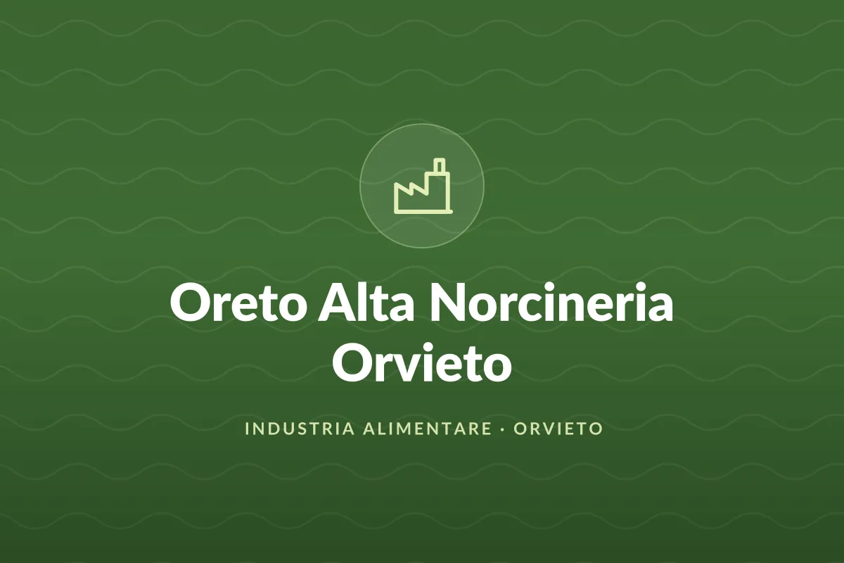 Oreto Alta Norcineria Orvieto
