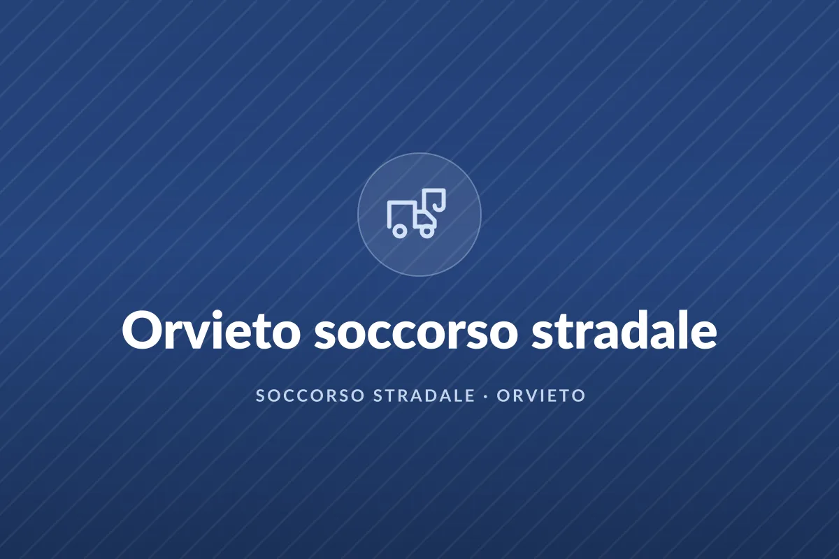 Orvieto soccorso stradale