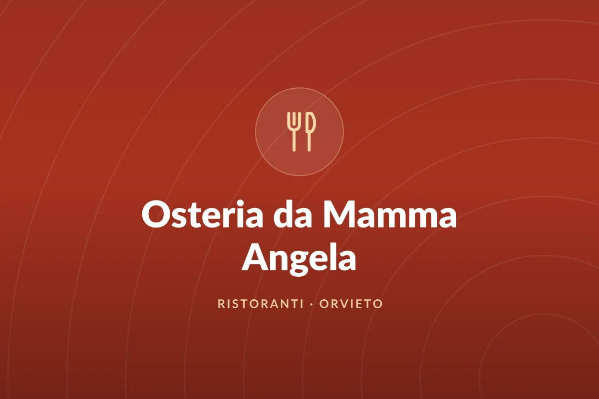 Osteria da Mamma Angela