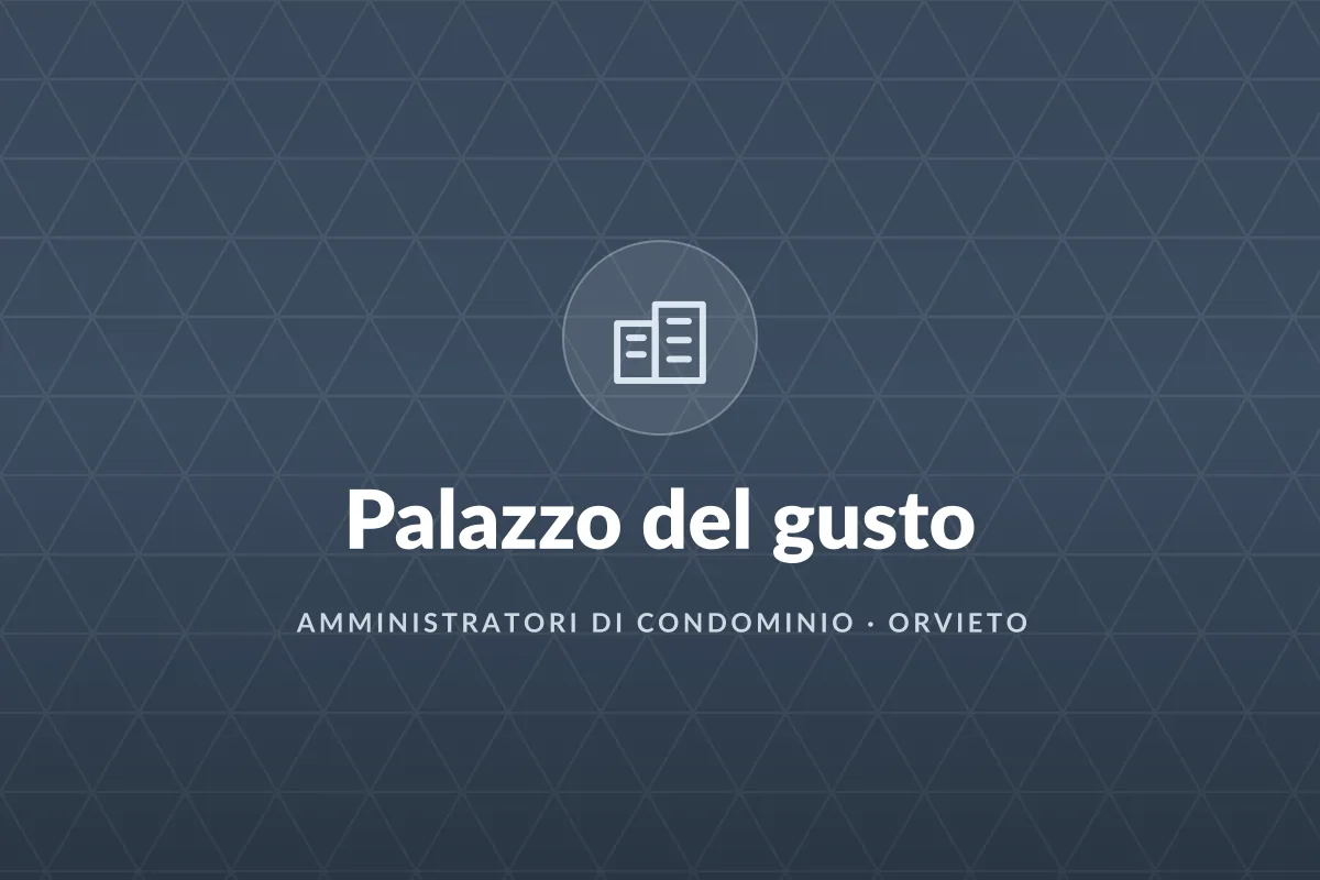 Palazzo del gusto