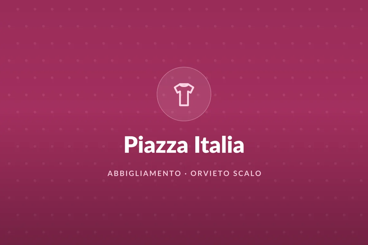 Piazza Italia