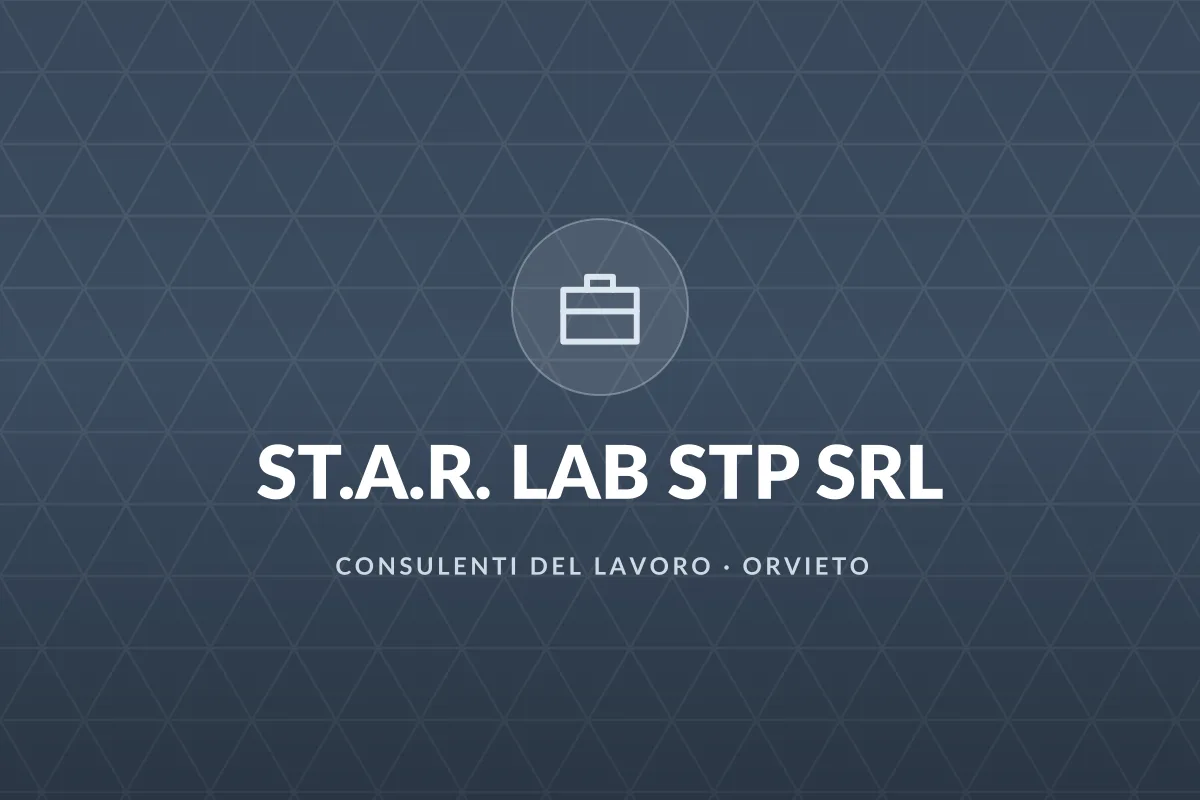 ST.A.R. LAB STP SRL