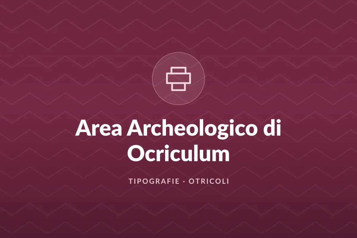Area Archeologico di Ocriculum