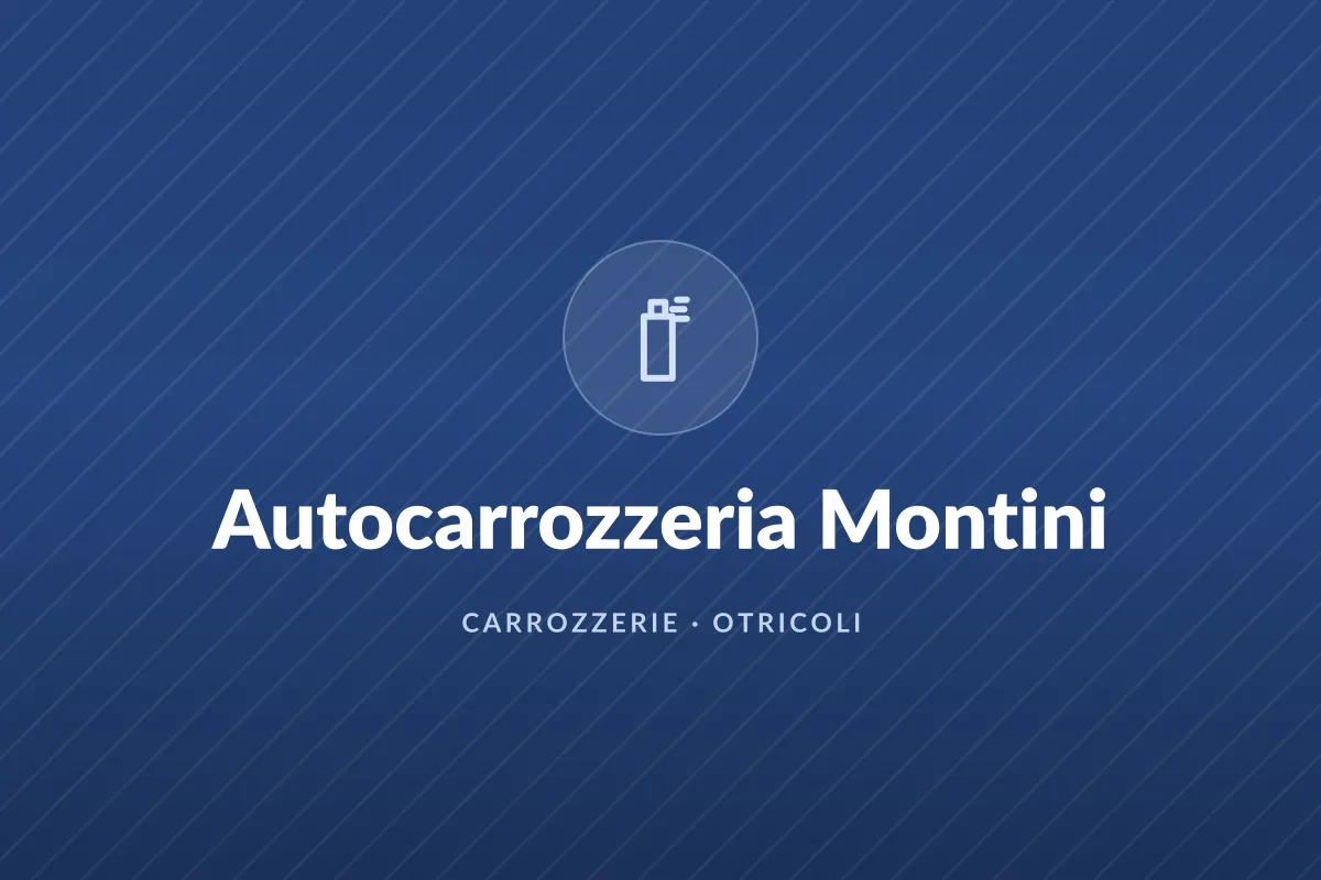 Autocarrozzeria Montini
