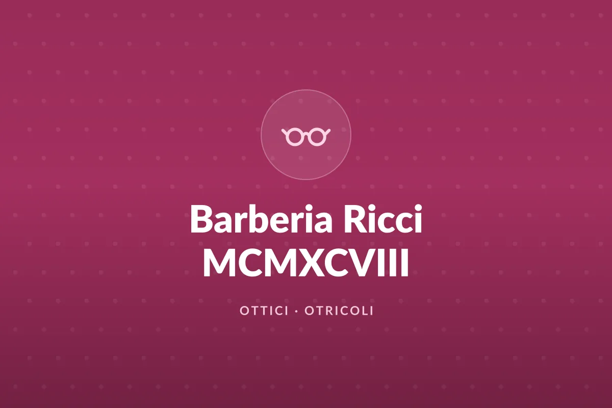 Barberia Ricci MCMXCVIII