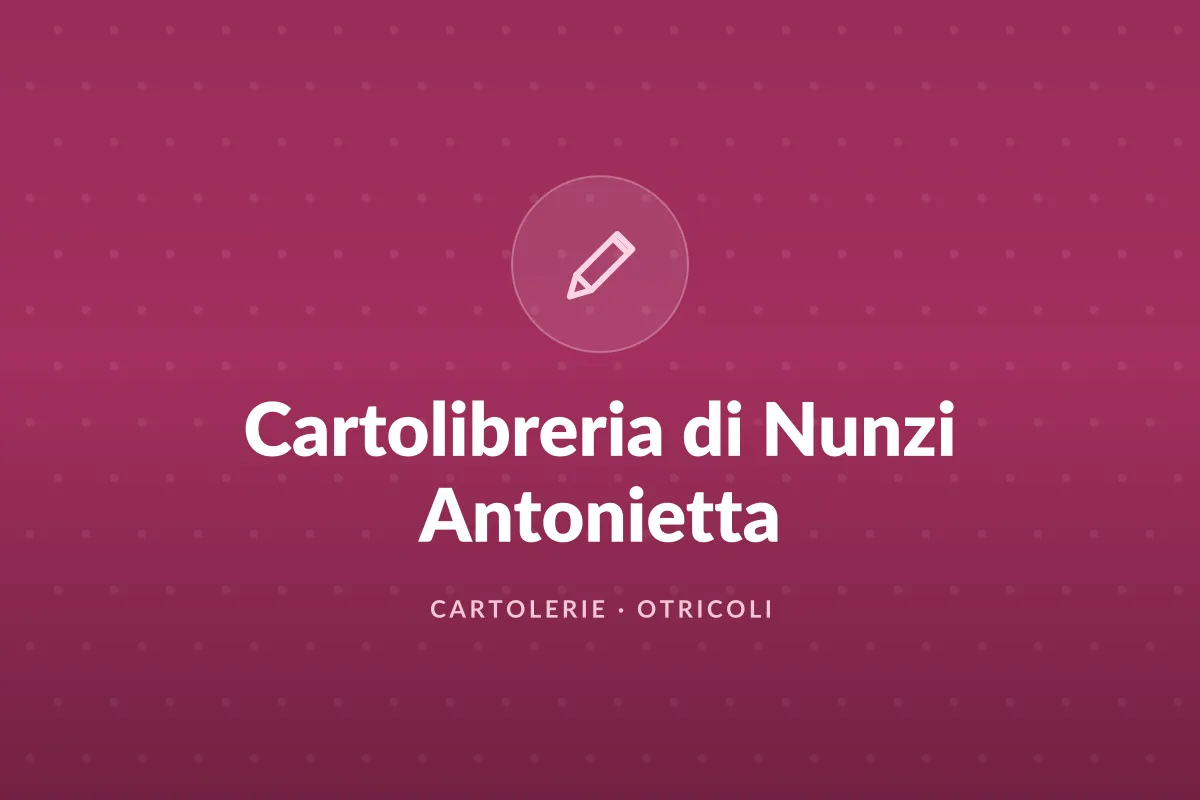Cartolibreria di Nunzi Antonietta