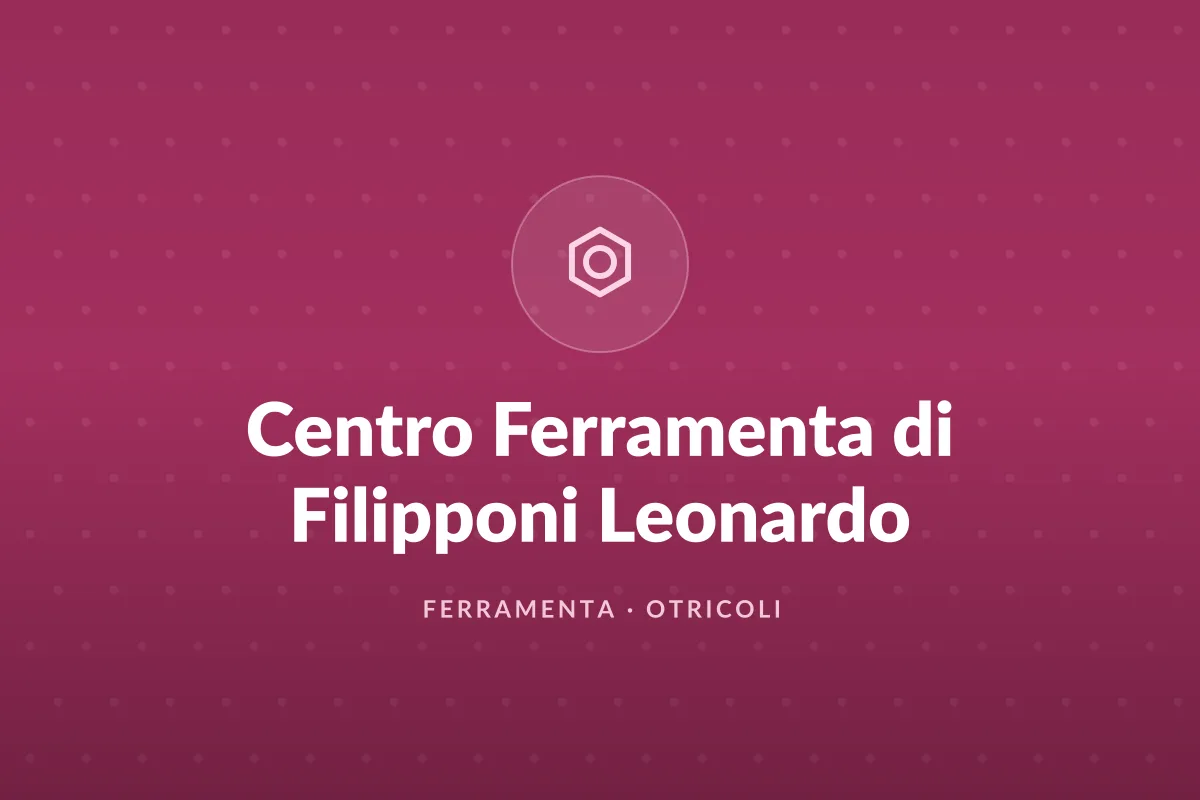 Centro Ferramenta di Filipponi Leonardo