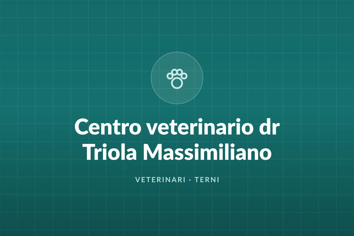 Centro veterinario dr Triola Massimiliano