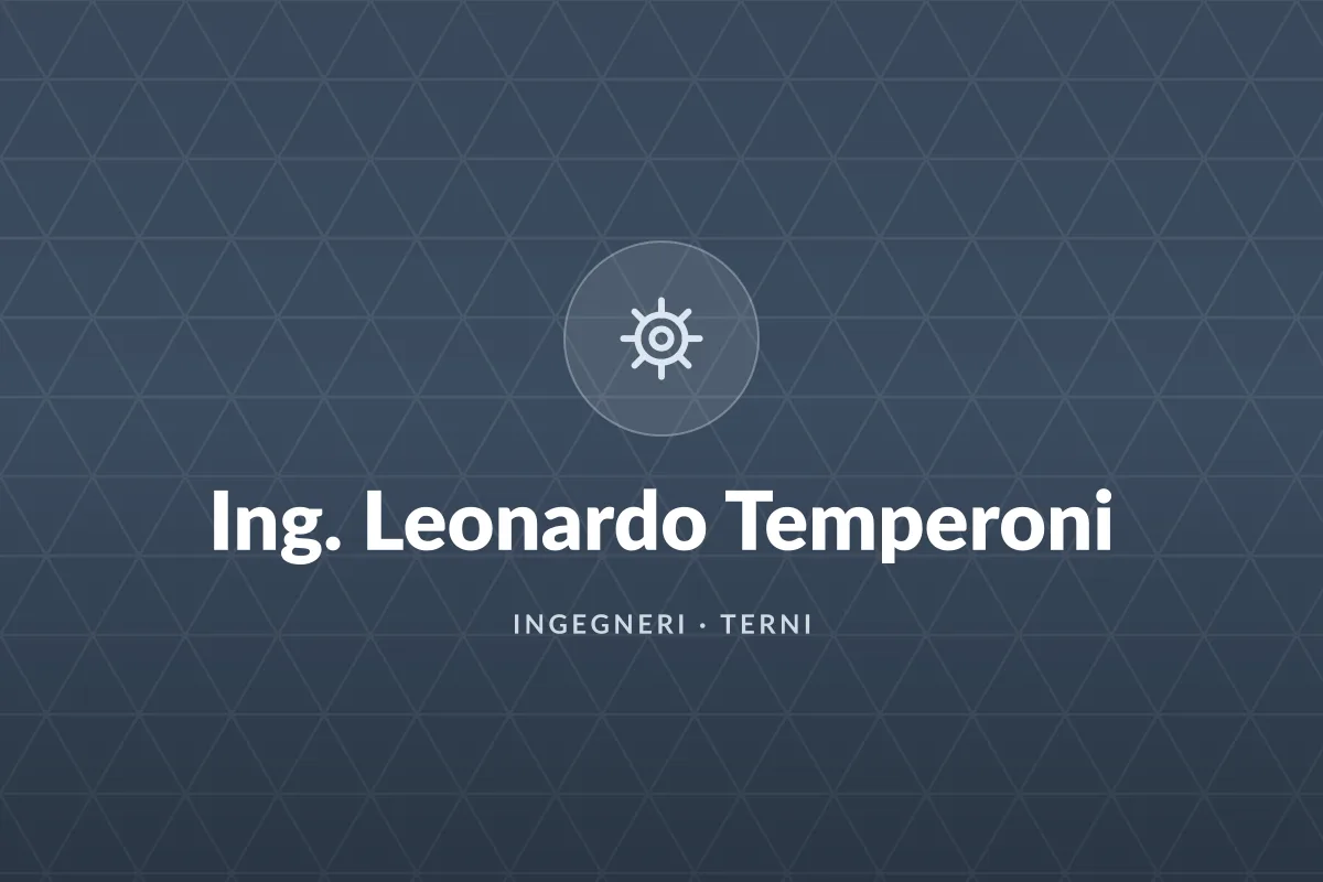 Ing. Leonardo Temperoni